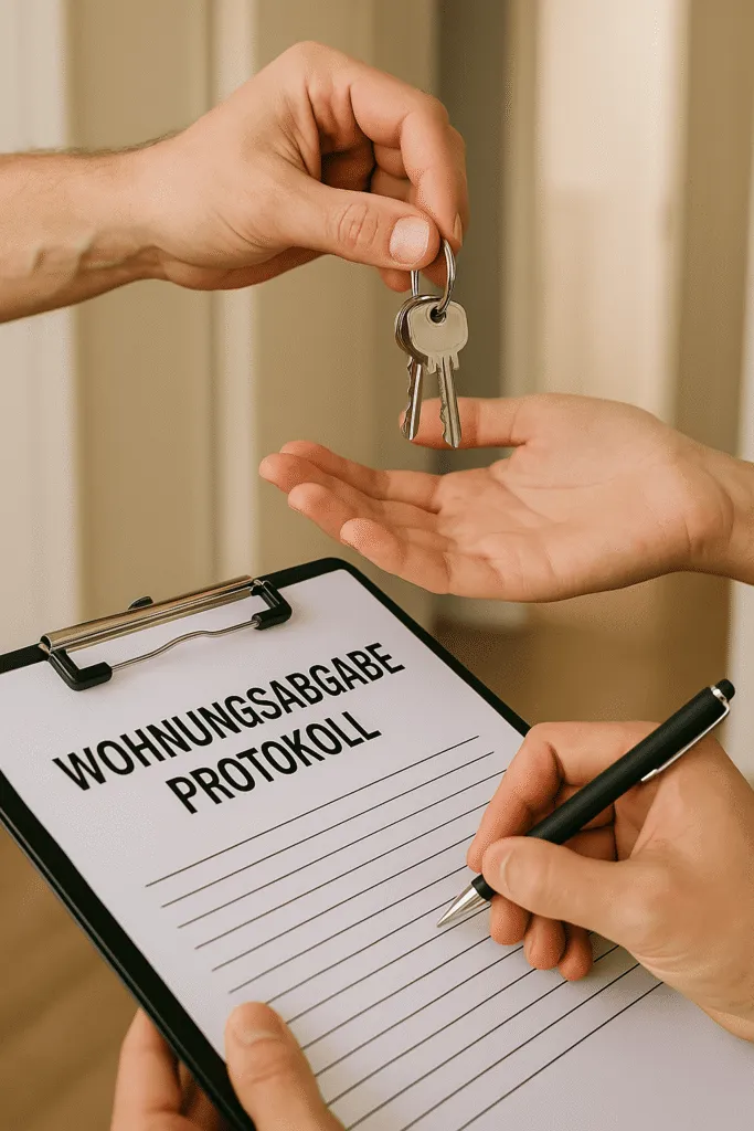 Wohnungsabgabe & Protokoll 1 Wohnungsübergabe Checkliste